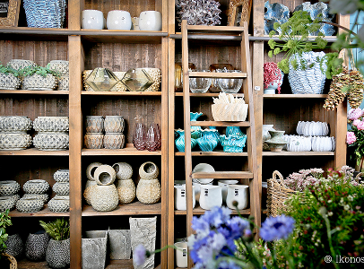 Boutique de décoration d'intérieur avec bougies, vases et accessoires à Rambouillet (78)